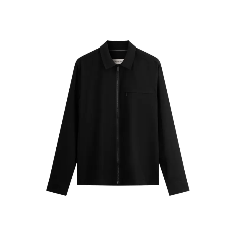 CALVIN KLEIN Shirt Men's Space Black-0