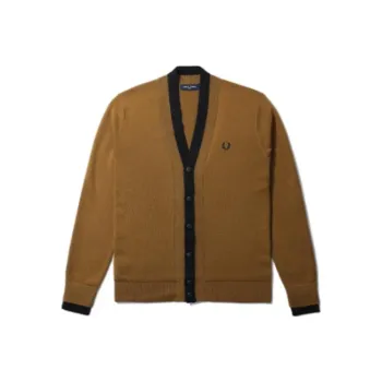 FRED PERRY Sweaters Men Coffee