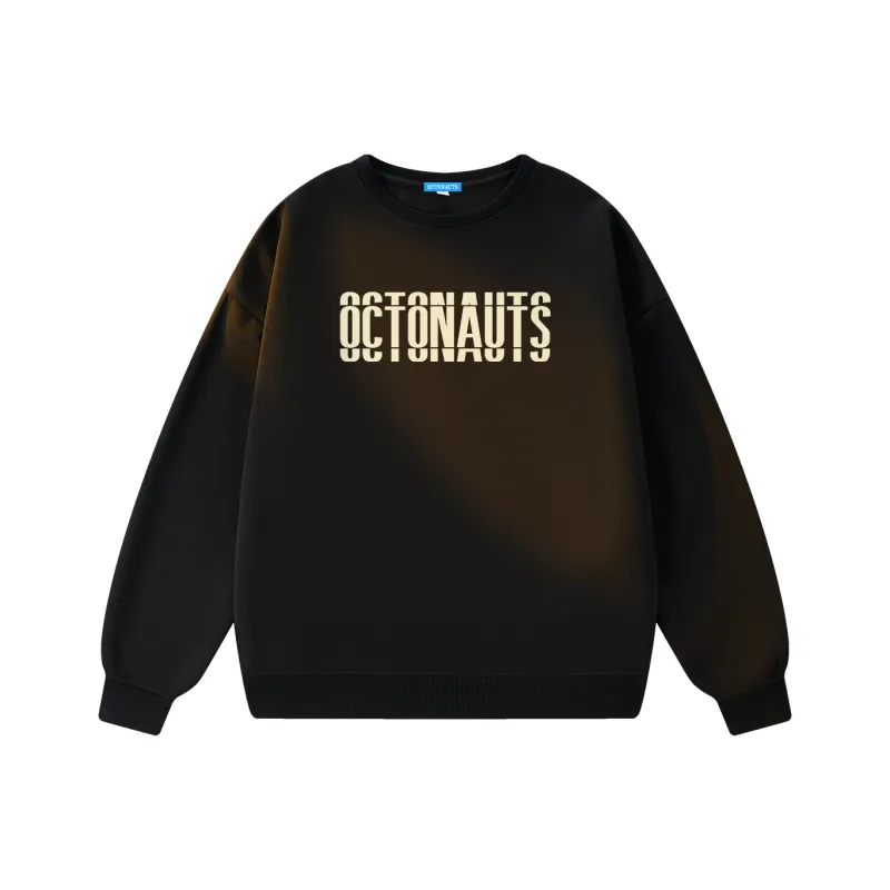 Small Columns Under The Sea Sweatshirt Unisex-6