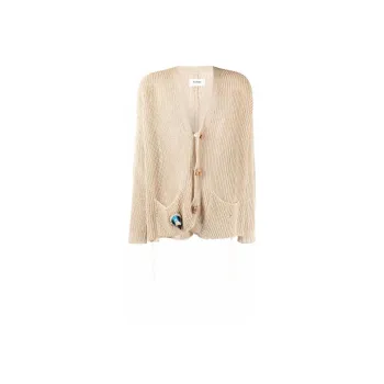 Doublet Knitwear Men Beige Yellow