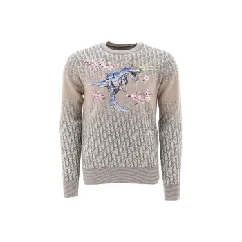 DIOR Sorayama Knitwear Men's Ecru