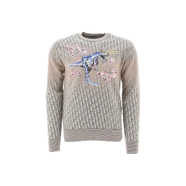 DIOR Sorayama Knitwear Men's Ecru-0