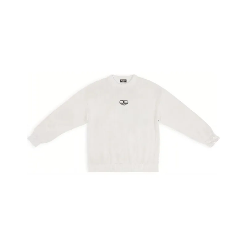 Balenciaga Bb Paris Icon Large Fit Sweater-0