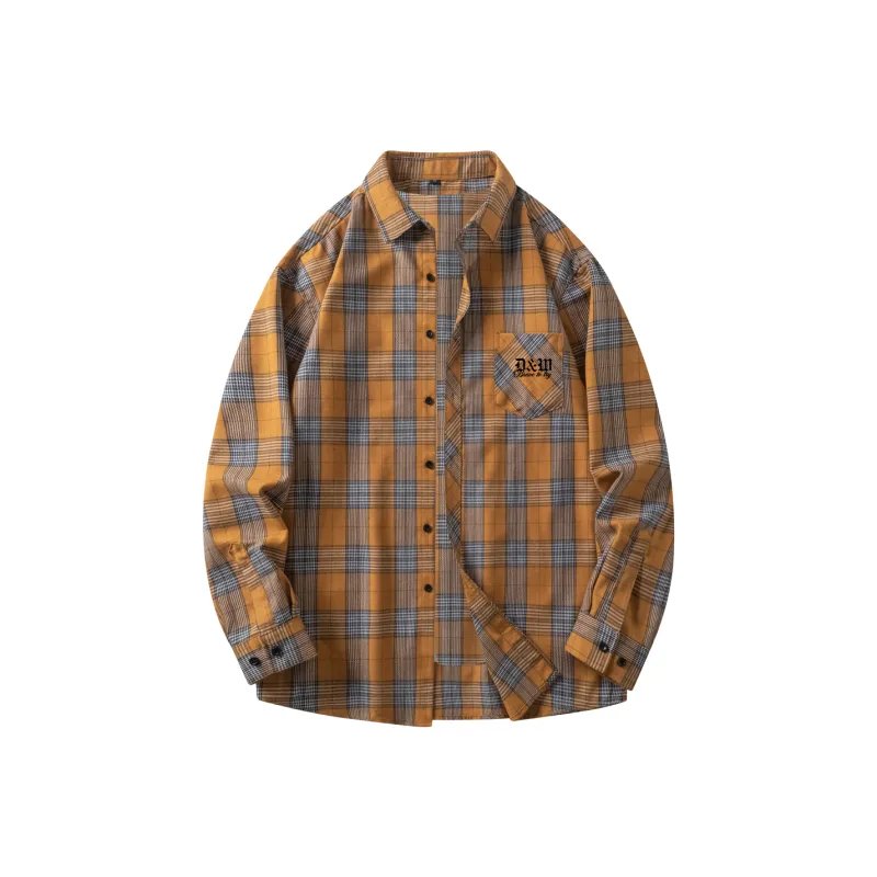 D&W Shirts Unisex Orange-0