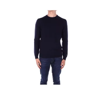 WOOLRICH Logo Embroidered Crewneck Jumper