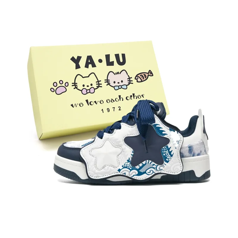 Yalu Low Top Skateboard Shoes Women's-18