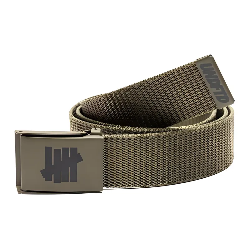 UNDEFEATED Brand Camouflage Pattern Woven Polyamide Belt Unisex Multicolor Width: 4CM-2