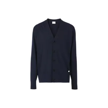 Burberry Monogram motif Wool silk Blend Cardigan