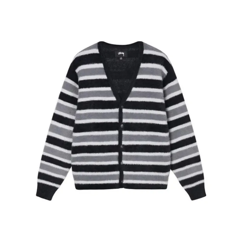 Stussy Striped Cardigan-0