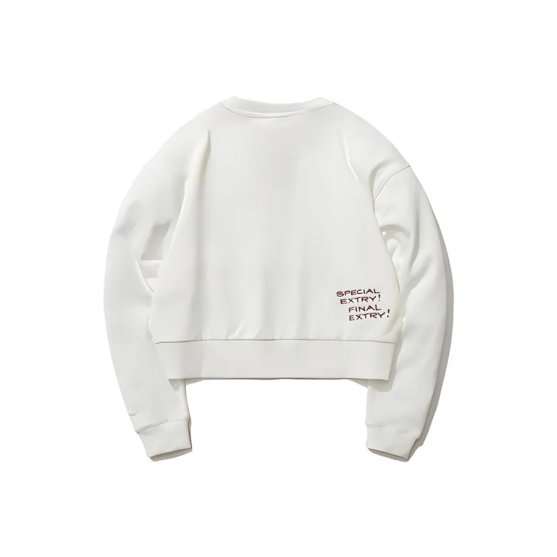 Disney X LINING Sweatshirts Women's Ivory-1