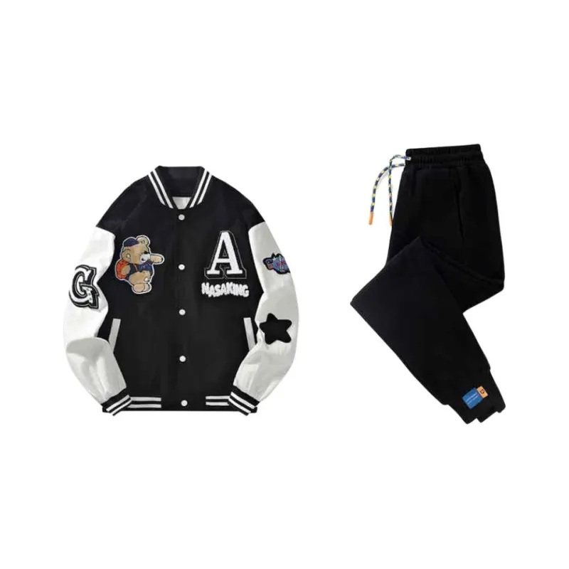 APUNCHLINEWORKSHOP Baseball Jacket Unisex-7