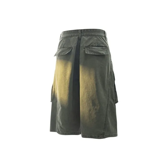 American Vintage Workwear Multi Pocket 100% Cotton Casual Shorts Unisex-11