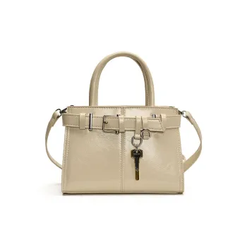 DALO PU Handbag Women's White/Black/Pink/Red/Coffee