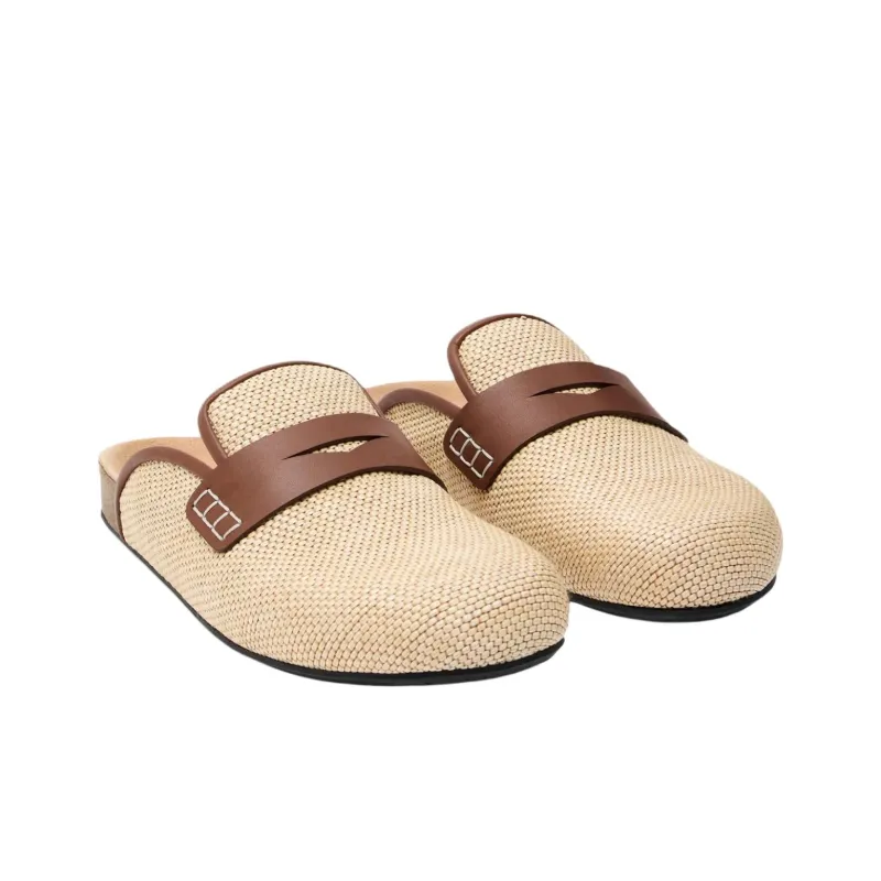 JW Anderson Closed Toe Slippers Women's Wheat-2