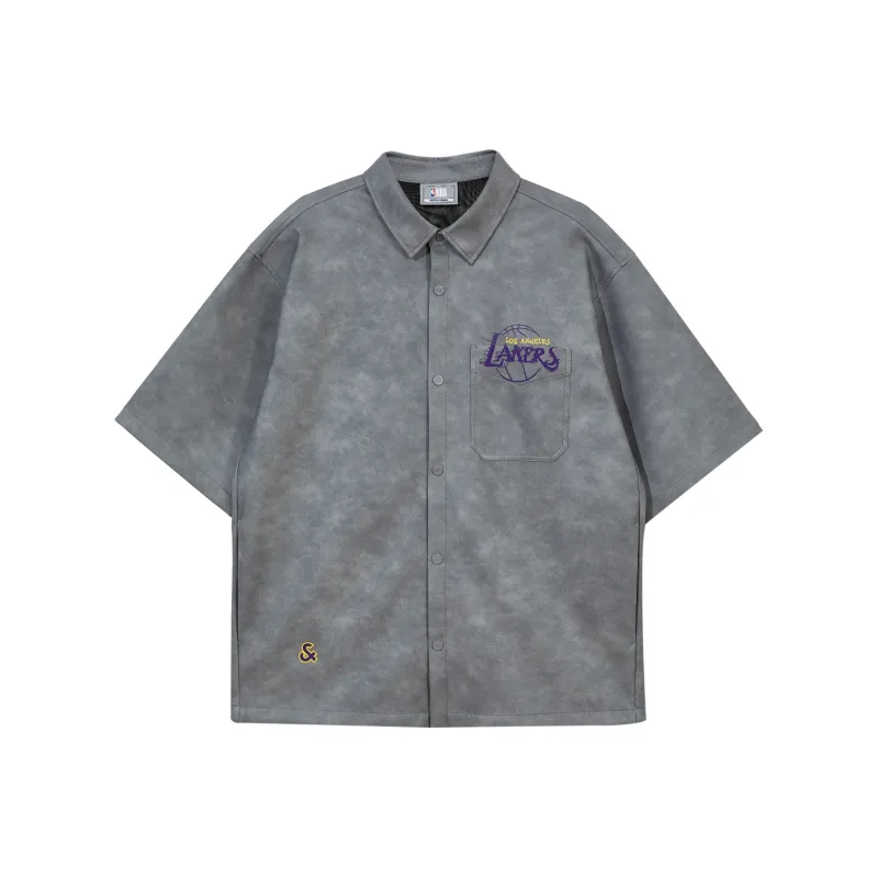 Nba X JACK&JONES Shirts Men Robin Gray E40-0