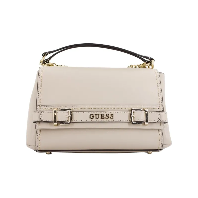 GUESS Leather One Shoulder Handbag Regular Women's Brown-0