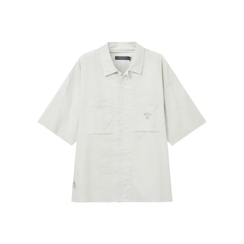 NAUTICA Shirts Men 1MA White 222-0