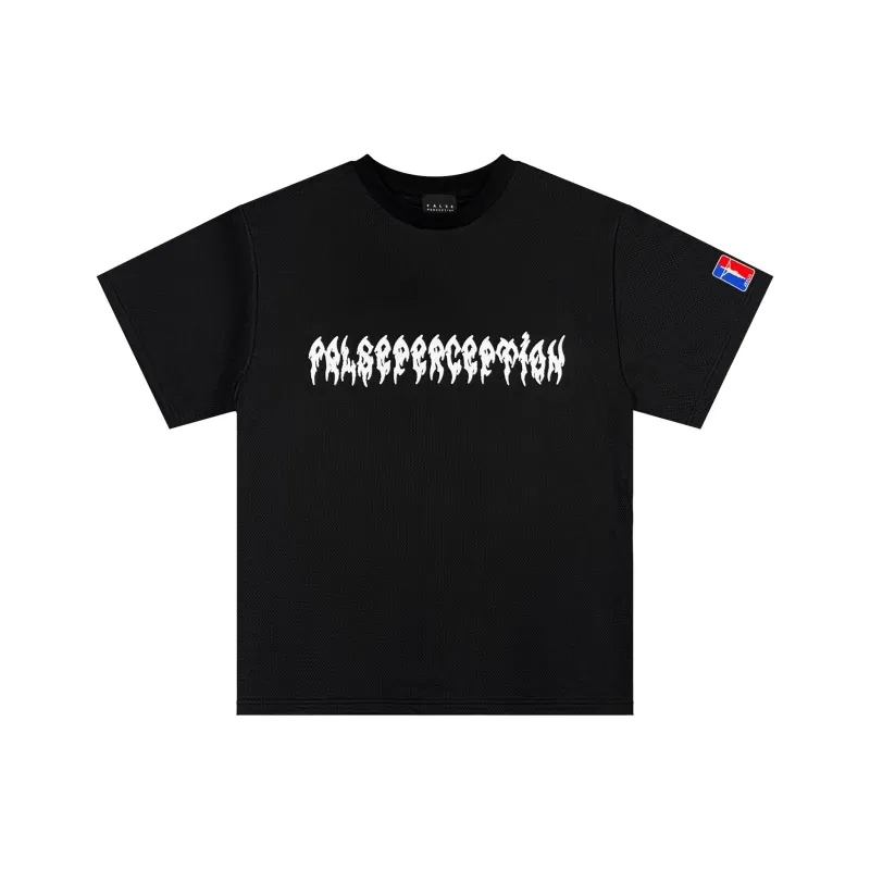 False Perception T Shirt Unisex Black-0