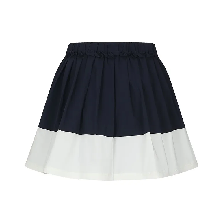 URBAN REVIVO Casual Short Skirts Women's Ink Blue-1