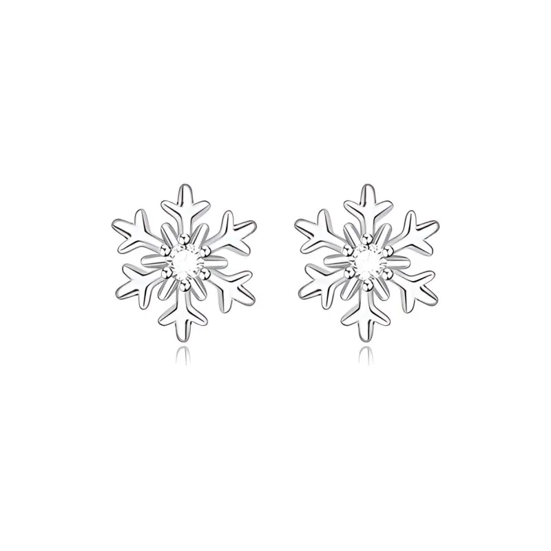 KING TAI SANG 999 Fine Silver Stud Earrings Women's-4