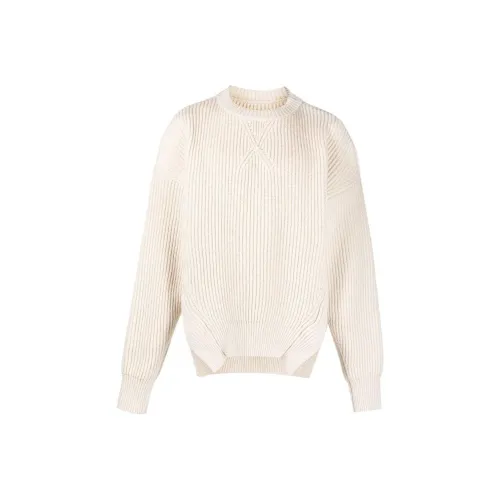 JIL SANDER Ribbed Knitted Asymmetric Jumper