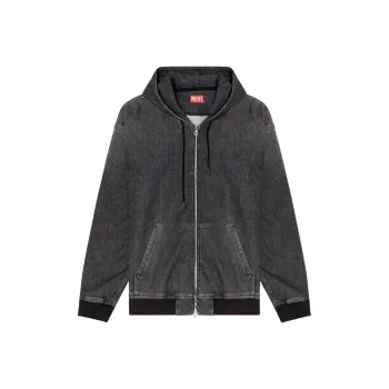 DIESEL Giri Track Zipped Hoodie