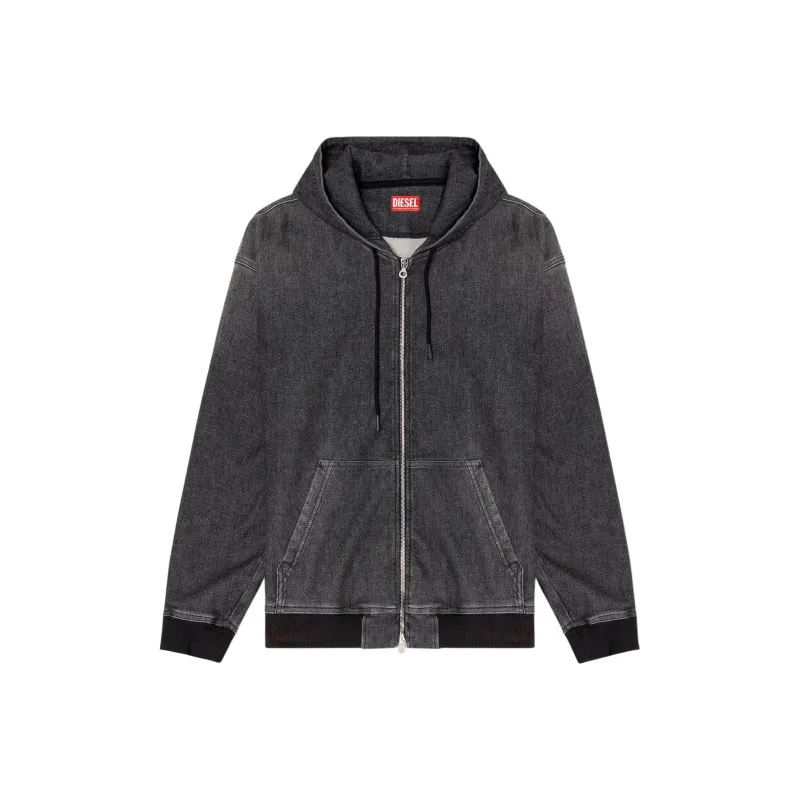 DIESEL Giri Track Zipped Hoodie-0