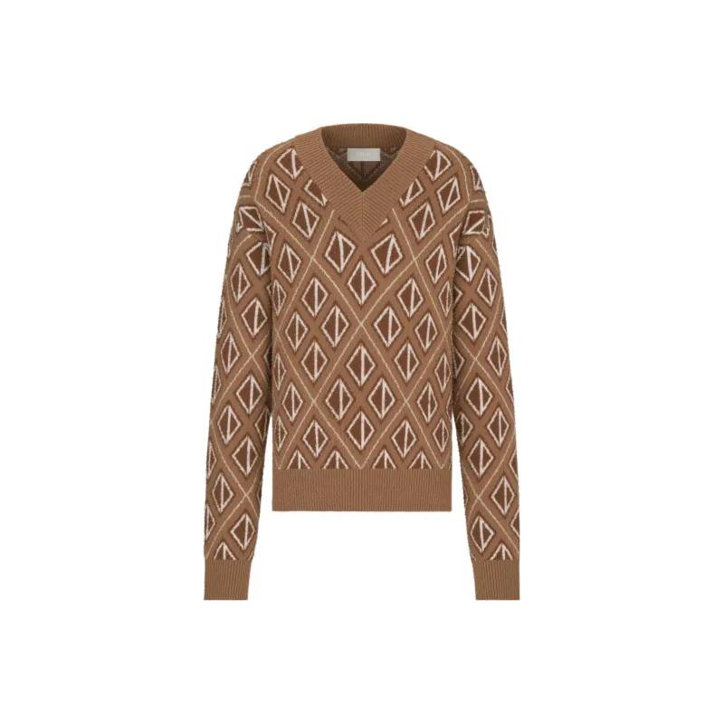 DIOR X Cactus Jack Cd Diamond Sweater-0