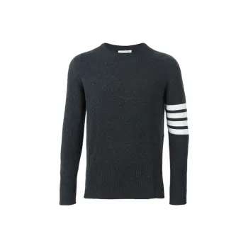 THOM BROWNE 4 Bar Crewneck Jumper