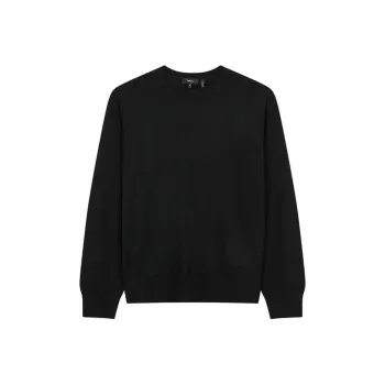 THEORY Long Sleeved Crewneck Knitted Jumper
