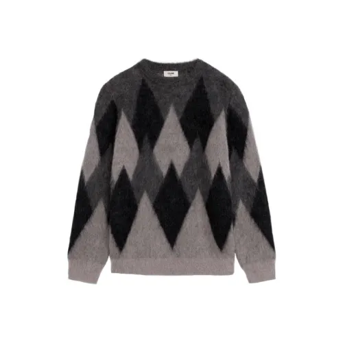 CELINE Sweaters Men Gray