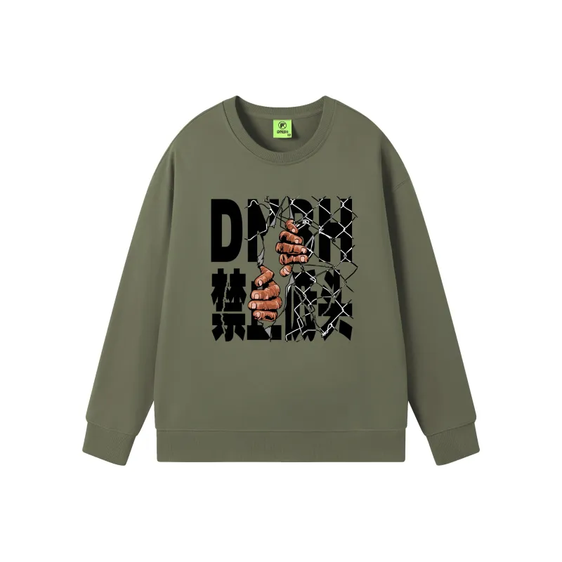 DNBH Crewneck Sweatshirt Unisex Multicolor Available-16