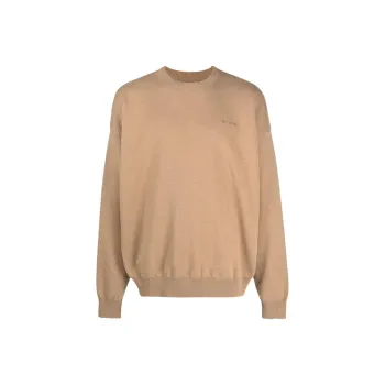 OFF-WHITE Sweaters Men Camel Brown