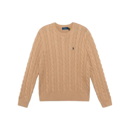 Polo Ralph Lauren Logo Embroidered Cable Knit Jumper