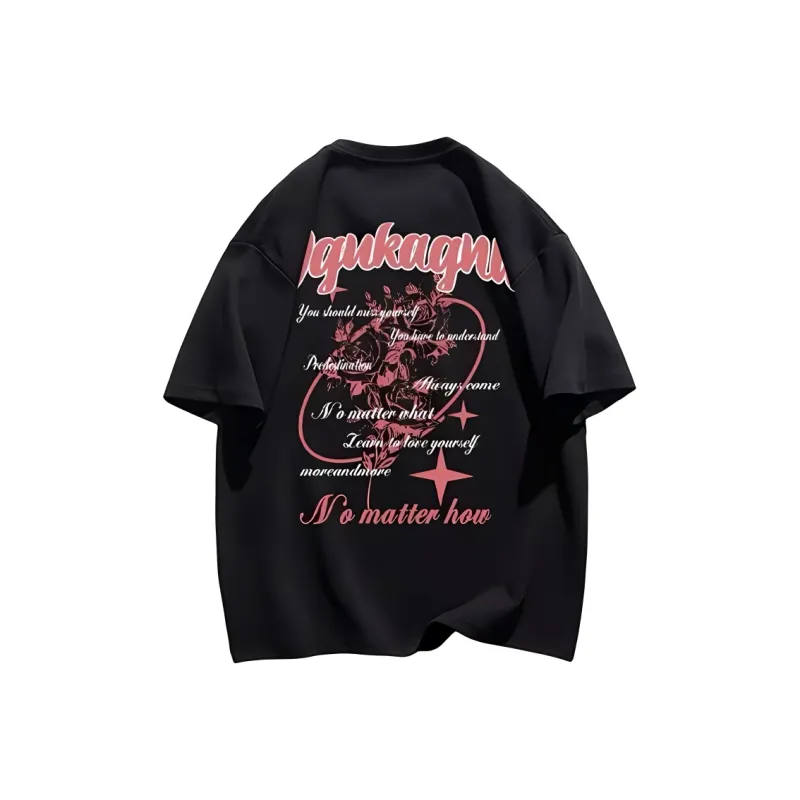 TESTUNG T Shirts Unisex Black-1