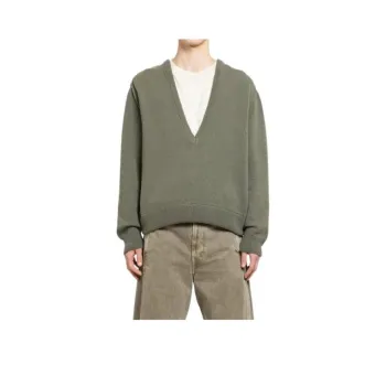 Lemaire Deep V Neck Jumper