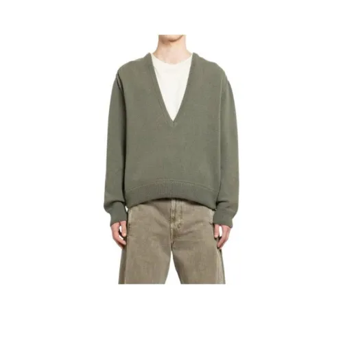 Lemaire Deep V Neck Jumper