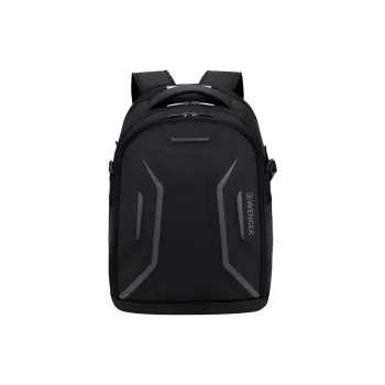 Wenger Fabric Backpack Large Size Unisex Black