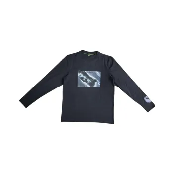 HUGO BOSS SS25 T Shirt Men's Black Blue