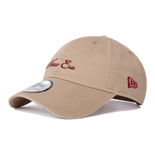 New Era Polyester Sheep Wool Polyamide Baseball Caps Unisex Yellow