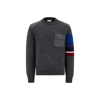 Moncler FW22 Sweater Men's Gray