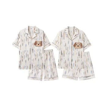 Qiao Ni Tong Unisex Pajama Sets