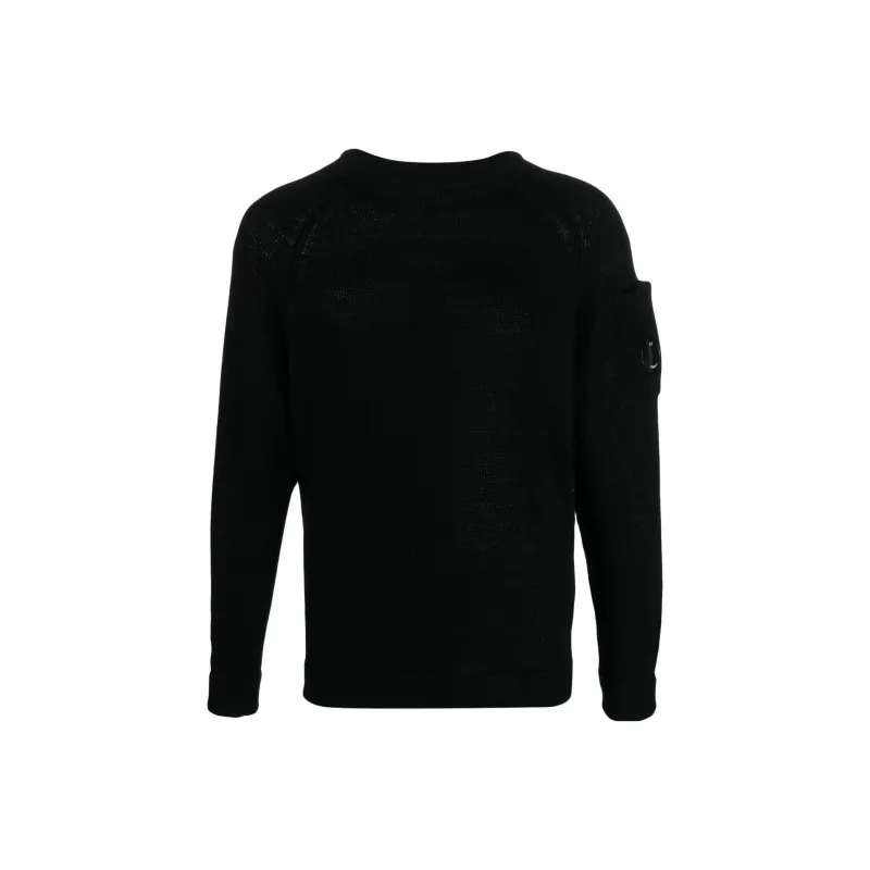 C.P.Company Compact Lens detail Cotton Jumper-0