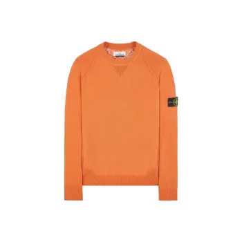 STONE ISLAND Sweaters Men Orange