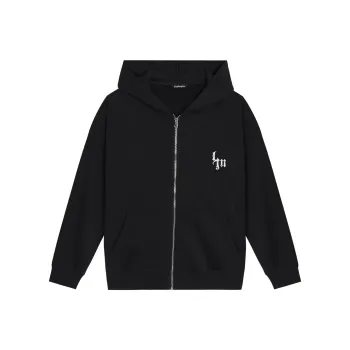 LUJIAMEN Sweatshirt Unisex Black
