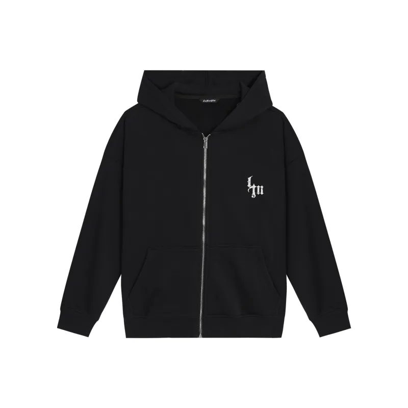 LUJIAMEN Sweatshirt Unisex Black-0