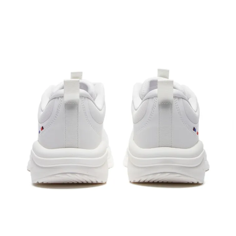 Le Coq Sportif LCS EASY RUN Shock Absorbers With Slip Resistant Features Low Top Training Shoes Unisex White-3