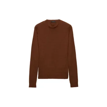 PRADA FW24 Sweater Men's Caramel Brown