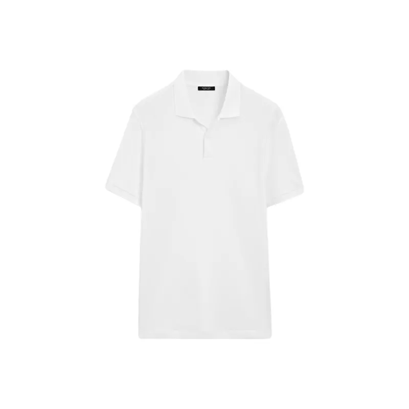 Massimo Dutti Polo Shirt Men's White-0