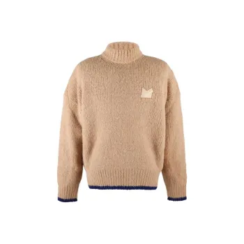 Maison Kitsune Sweater Men Light Brown